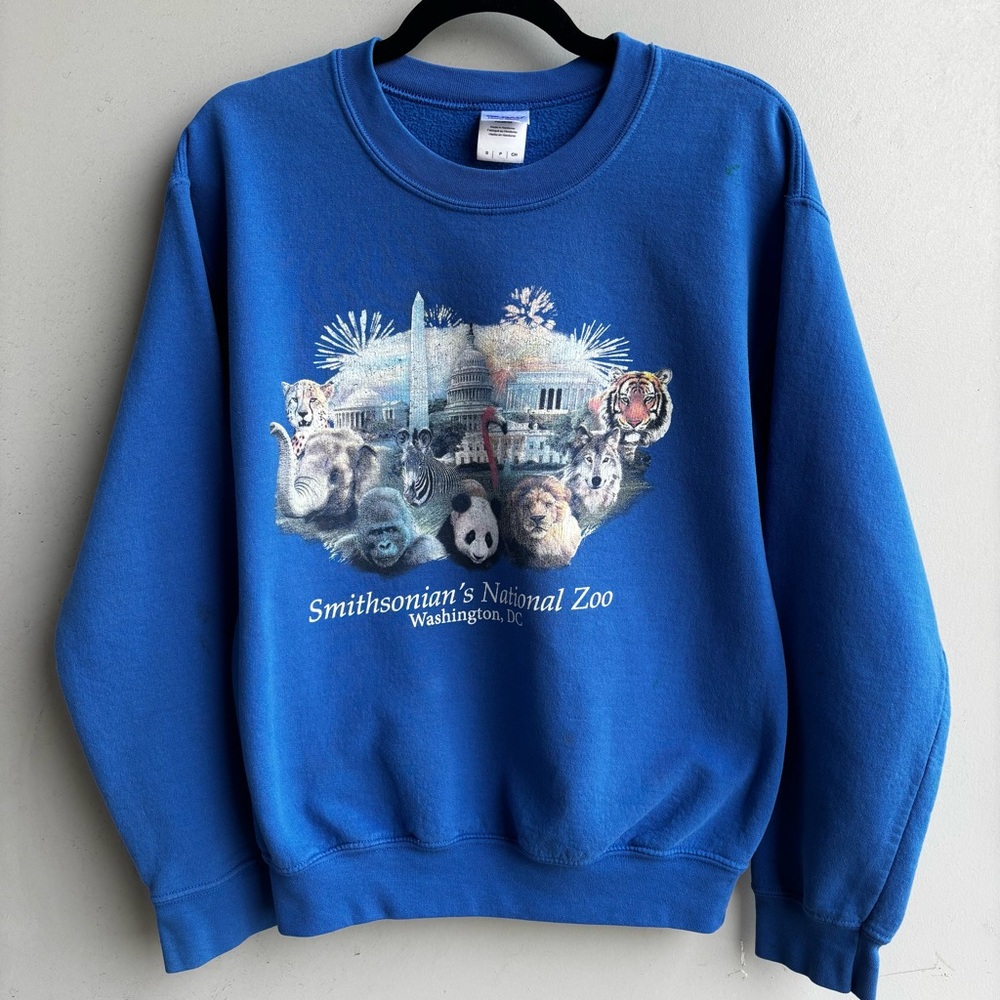 Smithsonian National Zoo Vintage Sweatshirt Small